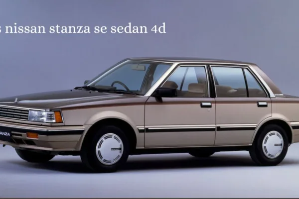 why the 1983 Nissan Stanza SE Sedan 4D remains a favorite among car enthusiasts with its classic design, reliability, and smooth performance.