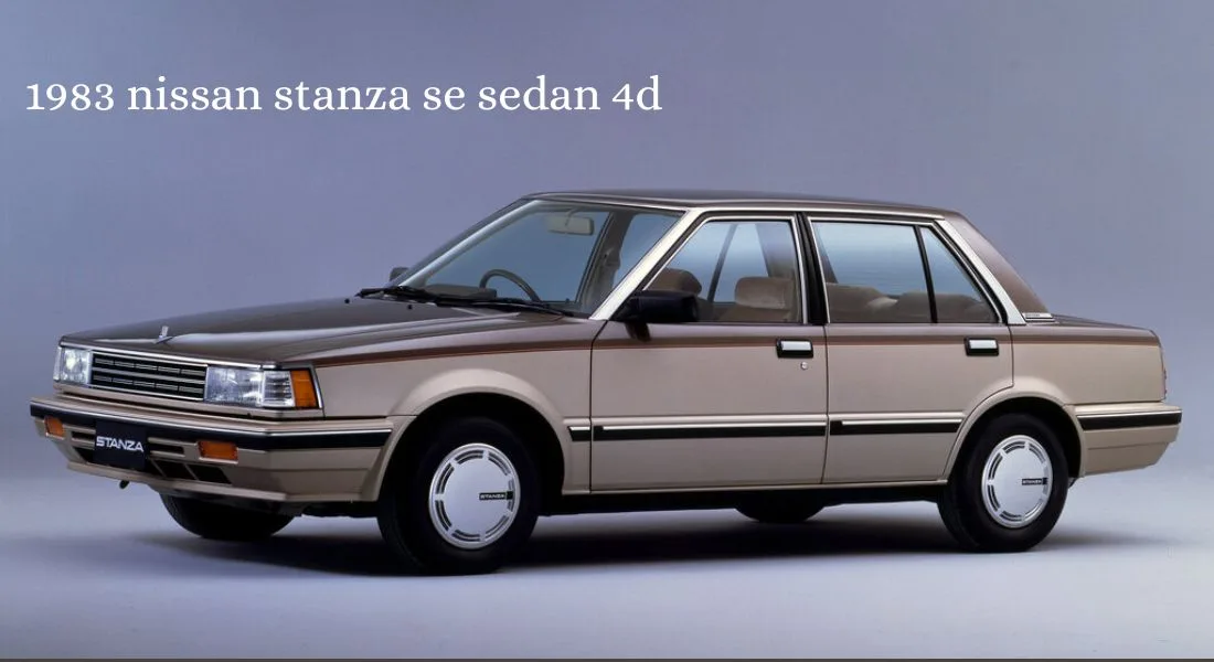 why the 1983 Nissan Stanza SE Sedan 4D remains a favorite among car enthusiasts with its classic design, reliability, and smooth performance.