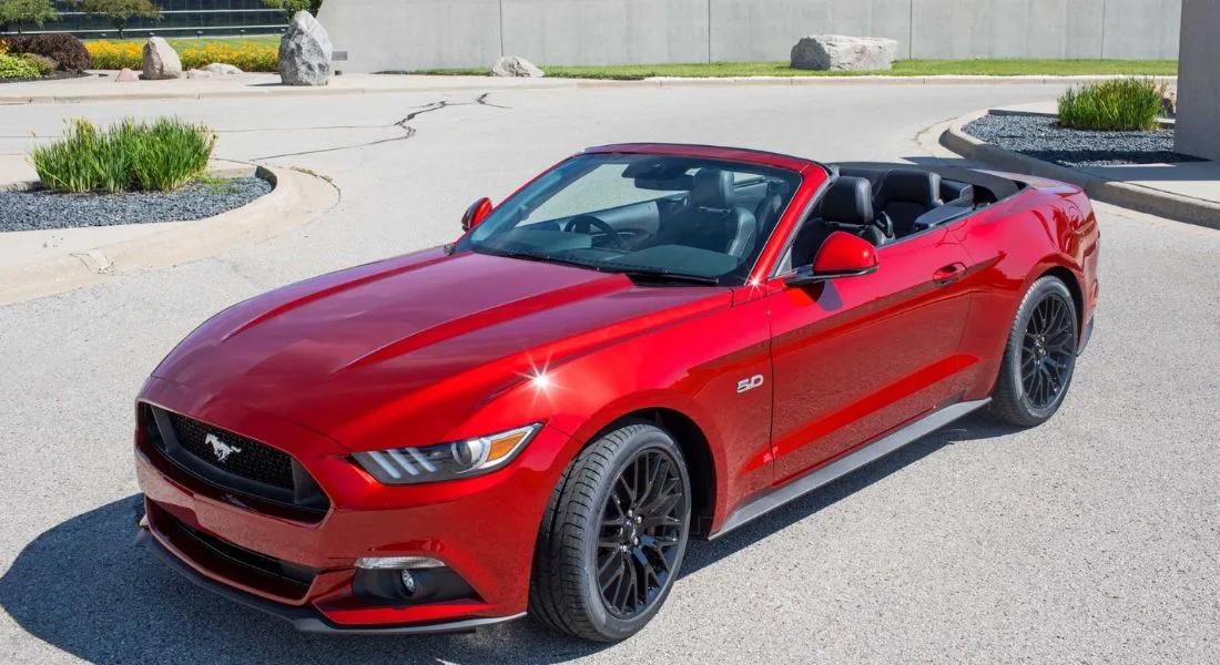 2015 mustang covertable cherry red 700 hp