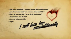 Unconditional Love